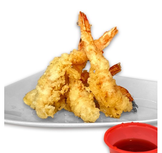 Tempura de langostinos (5p)
