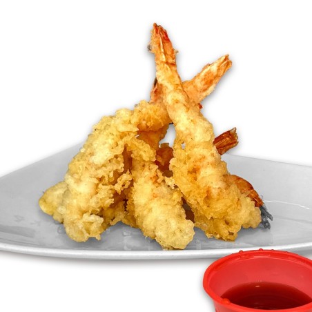 Tempura de langostinos (5p)